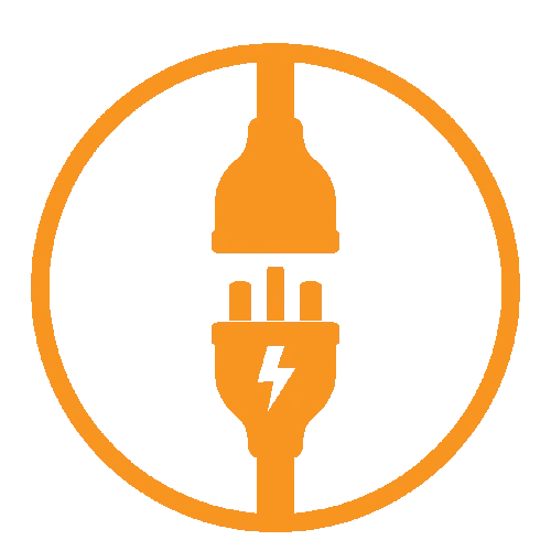 electrical cord icon